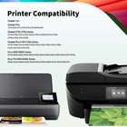 2pk 67xl Ink Cartridge Black For Hp Ink 67 Deskjet 2700 2755 4155 Envy 6055 6455