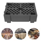 6pcs Interlocking Storage Pallets Plastic Pallets 60x40x10cm For Factories
