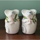 Vintage Adorable Mouse Salt   Pepper Shaker Set Collectible 