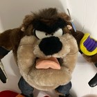 Vintage Looney Tunes Taz Tasmanian Devil Snowboarder Plush Toy Warner Bros