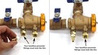 Schrader Valve To Male Npt Fittings   Adapters 3 8    Black  Gold 