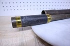 Used Vintage   Antique Leather Wrapped Brass Folding Nautical Telescope Spyglass