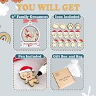 6  Memorial Christmas Ornament Sympathy Gifts For Loss Of Loved One Family Diy