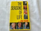 Rare  Jim Rohn Signed Autograph The Seasons Of Life Hardcover Book In Velvet Bag