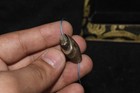 Big Authentic Ancient Tibetan Himalayan Banded Agate Stone Bead With Eye