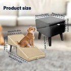 2-in-1  Foldable Separate Dog Ramp  Multi-functional Heavy-duty Pet Staircase