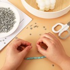 Upins Tibetan Silver Spacer Beads  1000pcs Metal Spacer Beads For Jewelry Making