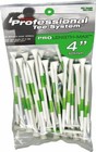 Pts Pro Length Max Golf Tees  50-count   White green  4-inches Long