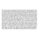 Cross Tract   Gospel Tracts   Bible Tracts   Business Card Size   Pack Of 50
