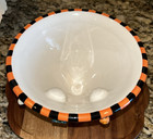Dept 56 Halloween Bowl Candy Party 6  Dangly Charms Googly Eyes  1 Missing Charm