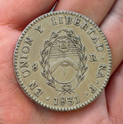 Coin 1831 8 Real Argentina
