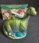Old World Christmas 2019 Glass Blown Ornament Dinosaur Brontosaurus New With Box
