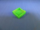 Cr103c85  Green Plastic Lens Light Press Fit  New Old Stock