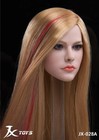 1 6 Jxtoys-028a Europe Girl Blonde Hair Head Sculpt Fit 12   Female Ph Tbl Body