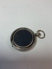 Vtg Militay U s  Engraved Silver Pocket Compass