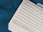 Vintage Ibm Punch Card - Count 1