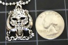Motorhead Necklace Stainless Chain New Warpig Pendant 80 s Rare Lemmy Official