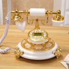 Old Fashioned Rotary Dial Phone Vintage European Style Telephone Desktop Home Us