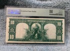 1901  10 United States Legal Tender Bison Fr 122 Choice Very Fine 35 Epq