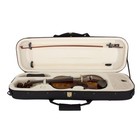 Violin 4 4 Full Size Hand Carved Solid Maple Spruce Ebony Cecilio