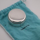 Vintage Sterling Silver Tiffany   Co  Ring Box 2 3 8    No Mono