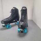 Riedell Boost Quad Roller Skates 111br Medallion Rc Plus Wheels Black Men s 12
