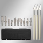 13pcs Metal Craft Engraving Knives Multi-type Blades Set For Handcraft Cutting   