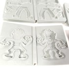 Vintage Universal Studios Monsters Figure Molds Lot Of 4 Licensed Horror Monster