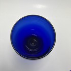 Libbey Premiere Cobalt Blue Wine Glass Water Goblets 7  16 Oz Set Of 2