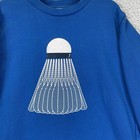 Jacadi Paris Kids Shuttlecock Birdie Badminton Sweater Size 10y Cotton Pullover