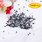  Resin Rhinestone Beads Flatback Crystals For Jewelry Hotfix Rhinestones 4mm