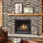Abyssaly Stone Wallpaper Brick Peel And Stick 17 7  X 118   Brown