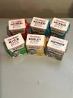 Vintage Gerber Baby Cereal Empty Boxes Oatmeal And Rice Barley Mixed Props 1980s