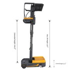 Apollolift Used Full Electric Mini Order Picker 330lbs Load Cap  W  118  Lift