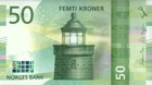 Norway 50 Kroner P-53 2017 Unc