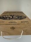 Great Western Champagne New York State Wood Wooden Box 11   x13 5   