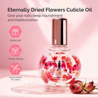 28ml Rose Cuticle Oil For Nails infused With Real Flowers  