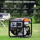 Portable Inverter Generator 4000w  Gas Powered  Co-sensor  Epa Compliant  Lightw