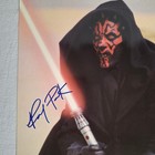 Star Wars Autograph Ray Park Signed 11x14 Color Photo As Darth Maul With Coa