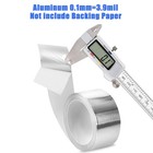 Aluminum Foil Tape 2  X 65ft   3 9 Mil High-temp Hvac Tape For Ductwork   Vents