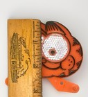 Vintage Lot Of 4 1978 Kellogg s Garfield Cat Face Bicycle Spoke Reflectors  Used