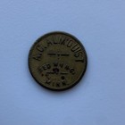 A c  Almquist-red Wing  Minnesota Transit Token Mn 680 C - As Shown