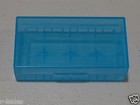 10 Pcs Blue Plastic Storage Case Holder Box For 18650 16340 Cr 123a Battery 