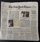 The New York Times Newspaper Lot 12 April 1 2 3 4 5 6 7 8 9 10 11 12 -2026 New