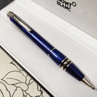 New Montblanc Starwalker Cool Blue Ballpoint Pen - 105760