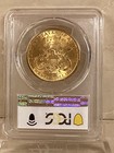 1897s  20 Gold Liberty Double Eagle Pcgs Ms63 Cac