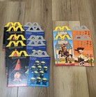 Lot Of 7 1999 Mcdonalds Toy Story 2  Happy Meal Boxes Set Disney Pixar Nos