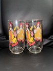 2 Vintage Ronald Mcdonald Mcdonald s Collector s Series Glasses 1970s Never Used