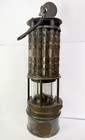 Antique Wolf Safety Miner   s Lamp