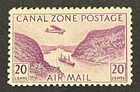 Travelstamps  Canal Zone Stamps Scott  c11  20 Cent Airmail Issue Mint Mogh